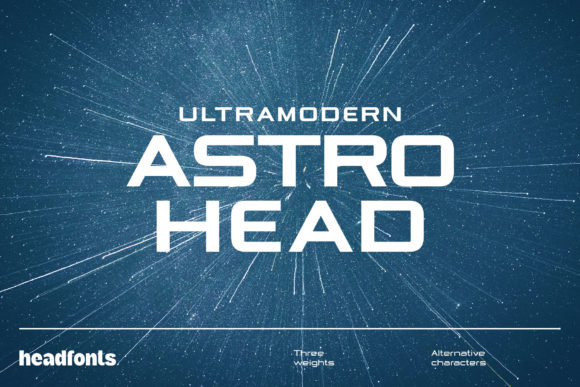 Astrohead: The Display Font That Works Harder Than You'd Expect