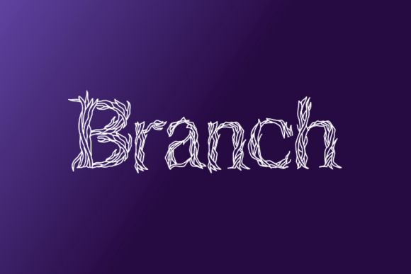 Branch: A Quirky Display Font That Transforms Creative Projects