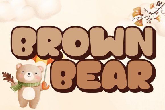 Brown Bear: The Warmth of Handwriting in a Polished Script Font