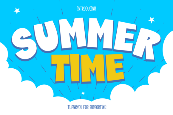 Embrace the Vibe: How the Summertime Font Captures Pure Joy