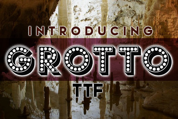 Grotto: A Display Font That Commands Attention
