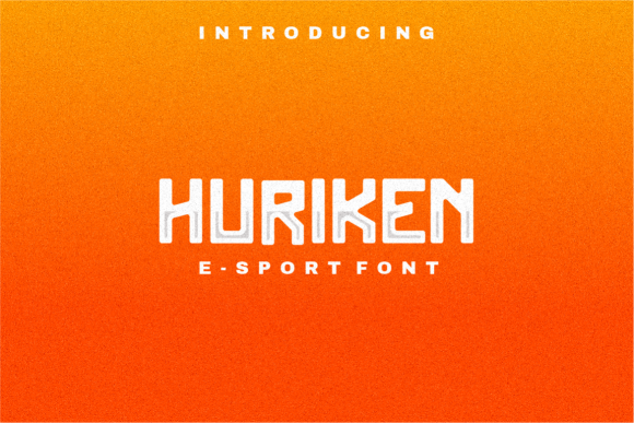 Huriken: The Bold Display Font for Unforgettable Branding
