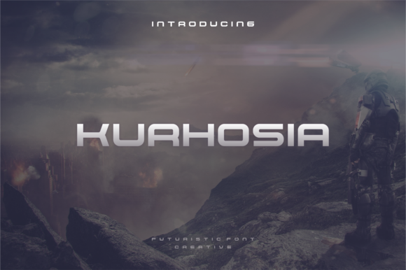 Kurhosia: The Futuristic Display Font for Modern Branding
