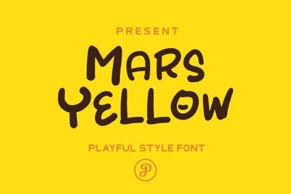 MarsYellow: A Fresh Display Font for Creative Projects