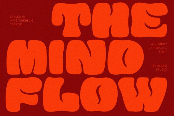 Mindflow: The Retro-Chic Typeface for Modern Creatives