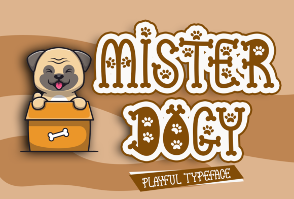 Mister Dogy: The Quirky Display Font That Brings Playful Energy