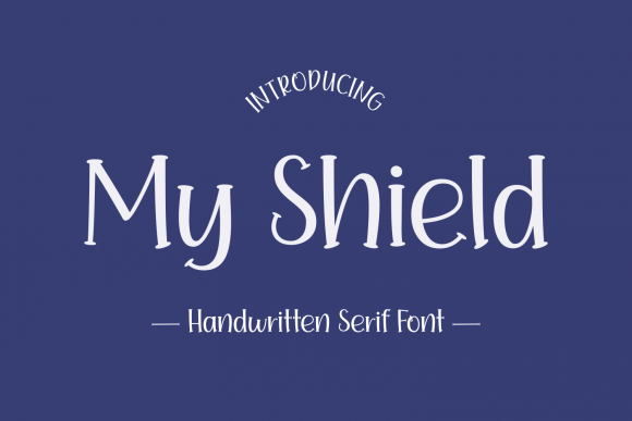 My Shield: A Quirky Display Font for Modern Designs