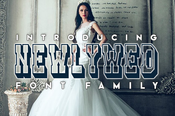Newlywed: A 3D Display Font with Endless Creative Variations