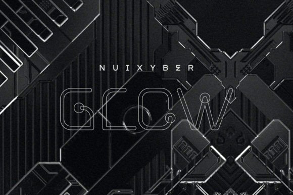 Nuixyber Glow: The Circuit-Board Font for Futuristic Design