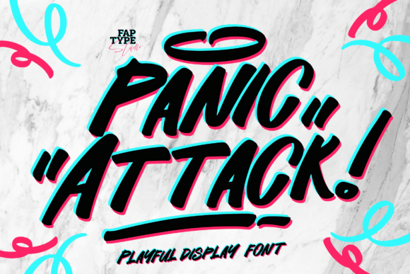Panic Attack: The Playful Display Font That Punches Up Your Brand