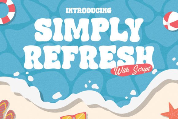 Simply Refresh: The Playful Font Pairing Your Projects Need
