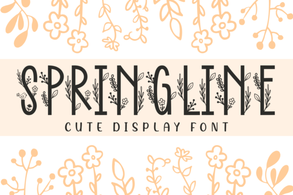 Springline: A Display Font That Brings a Touch of Nature to Your Work