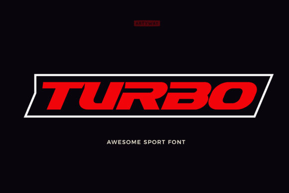 Turbo Font: Bold, Dynamic, and Ready for Your Next Design