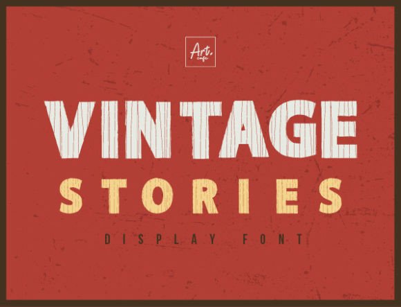 Vintage Stories: A Typeface That Tells a Tale